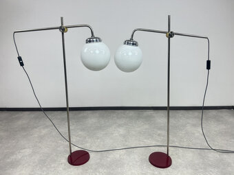 Vintage párové podlahové lampy - 9