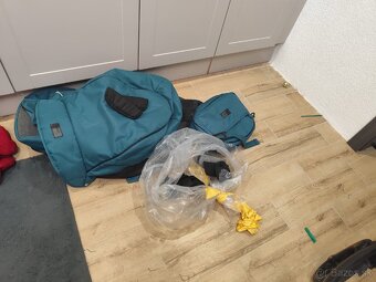 Seeba Art tmavozeleny kočík 2kombinacia - 9