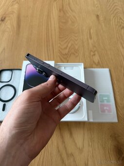 iPhone 14 Pro Max 128 gb Deep Purple v záruke +prislušenstvo - 9