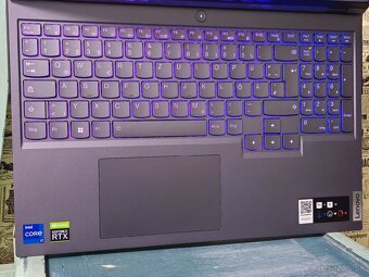 CPU I7-12700H LENOVO LEGION 5 PRO 》HERNÝ NOTEBOOK 16GB 512GB - 9