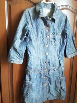 Nové šaty tunika, nove denim saty. - 9