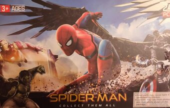 Adventný kalendár - postavičky  Minecraft, Spiderman, Stitch - 9