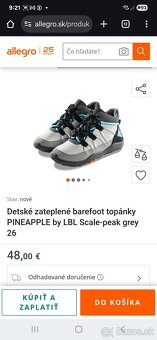 Zateplene topanky little blue lamb - 9