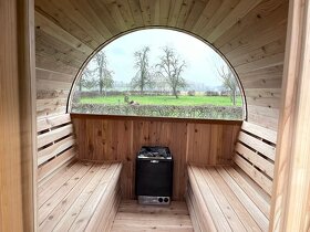 Sudova sauna z kanadského červeného cédra, 295cm - 9