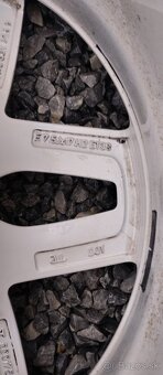 Hliníkové disky (elektróny) s pneu Audi A4 - 9