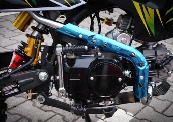 NOVÁ CROSS motorka BS 125ccm – 17/14 kolesá, BIG FRAME, manu - 9