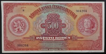 BANKOVKY V. ČSR PRVÁ REPUBLIKA II. EMISIA-1920-1934 - 9