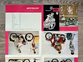 Krásná dobová brožura / leták / plakát / prospekt - Motokov - 9