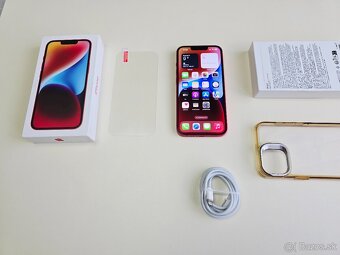 Apple iPhone 14 128GB RED,KAPACITA BATÉRIE 100% - 9