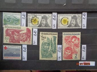 Poštové známky - ČESKOSLOVENSKO - 14 FOTO - 9