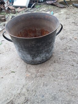 Starý masívny hrniec Teschen - 9
