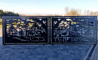 💥Moderné dizajnové brány💥 - 9