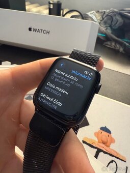 Apple Watch SE 2023 44mm, zdravie batérie 99% - 9