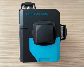 Profi 12 líniový 3D krížový samonivelačný zelený laser DEKO - 9
