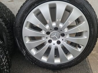 MERCEDES 5X112 R17 + ZIMNE PNEU GRATIS - 9