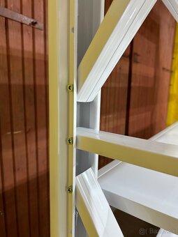 Kovový regal 2m, nosnosť 200kg, 4 Police - 9