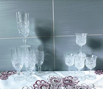 Krištáľové poháre - 9