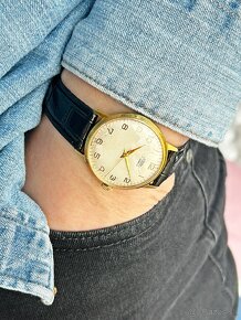 Československé mechanické vintage hodinky PRIM Elegant 60. r - 9