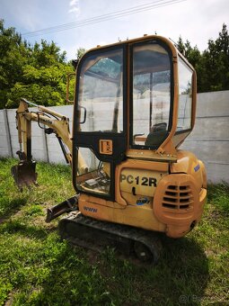 Komatsu PC12R váha 1500kg - 9
