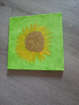 Maľovanie na plátno akrylovými farbami - 9