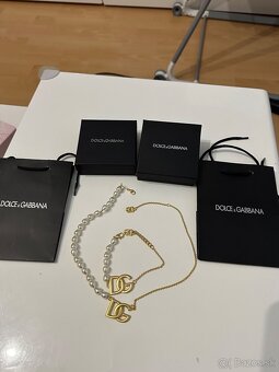 Nová sada náhrdelníka a náramku D&G - 9