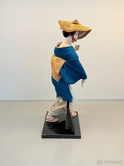 Japonská bábika Sado Okesa - 9
