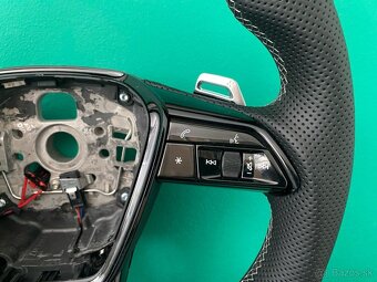 AUDI VOLANT KARBONOVY A6 A7 C8 Q8 S8 SQ8 E-TRON - 9