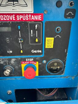 Nožnicová pracovná plošina dieslová Genie GS3384 RT - 9