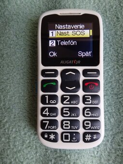 Predám seniorský mobil ALIGATOR A430 s púzdrom. - 9