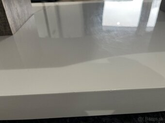 Konferenčný stolik biely - 9