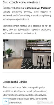 Čistička vzduchu Dyson - 9