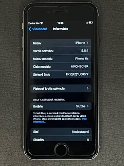 Predám iPhone 6s - 64GB - 9