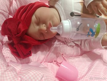 Realistické spinkajúce miminko - 9