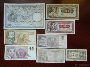 Bankovky staré Španielsko, Srbsko a iné - 9