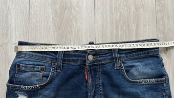 Pánske štýlové džínsy DSQARED2 -veľkosť 48 - 32/32 - 9