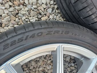 Orig. hliníkové disky Mercedes R18, 5x112 - 9