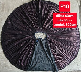 Stary kroj FARBIARSKE SUKNE indigo - 9