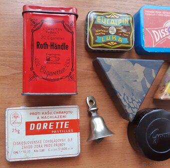 Stare krabicky aj CSSR, zvoncek, drobnosti - 9