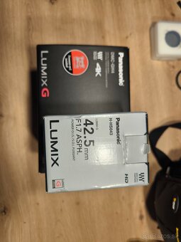 Panasonic Lumix GH4 + objektív Lumix 42,5mm - 9