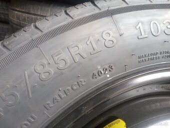 Dojezdové kole NOVÉ Škoda,VW,Seat velikost R 18 Dojezdová ko - 9