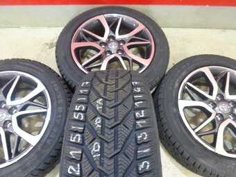 5x114,3 R17 Toyota Yaris Cross  zimna sada kolies - 9