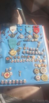 Zdravotnicke odznaky medaile.CSCK.SCK.JANSKY.KRV - 9