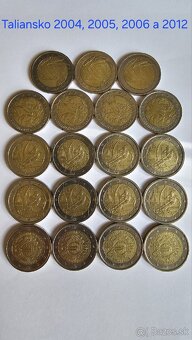 Obehové pamätné 2€ mince EÚ - 9