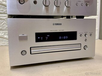 Yamaha R-840 Stereo Receiver + Yamaha DVD-840 DVD prehravač - 9