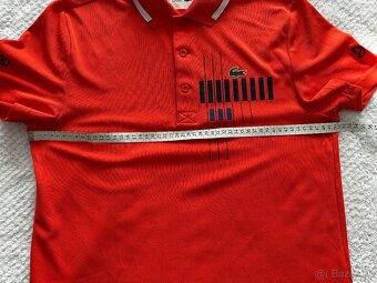 Pánske,kvalitné polo LACOSTE - veľkosť S - 9