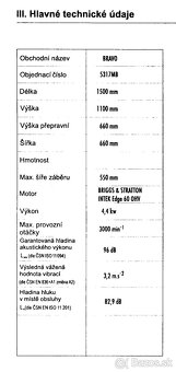 Mulčovač Bravo MHR 550 MB - 9