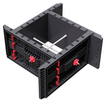 Plastove Debnenie patiek stlpov pásov - 9