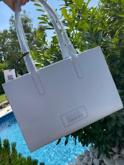 Karl Lagerfeld Kabelka babyblue - 9