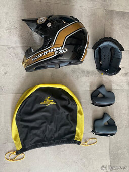 prilba Scorpion EXO veľ. M ako nová - 9