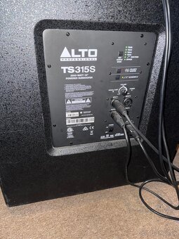 Set 2x reprobox, 2x subwoofer, odposluch, zosilňovač, rack - 9